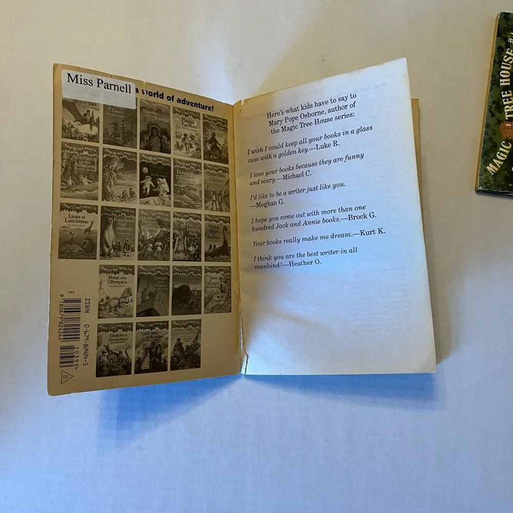 Paperback Magic Tree House #3 and #4 - Picture 2 of 6